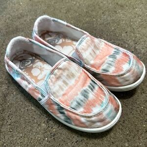 Roxy Girl’s Tie-Dye Slip-On Shoes